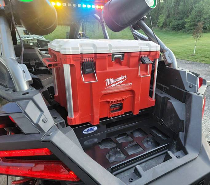 Milwaukee Pack Out Rack - Heavy Duty Tool Organizer for EMP PRO PRO R (Model 14822) | Perfect for Workshop, Garage, and Job Site Storage
