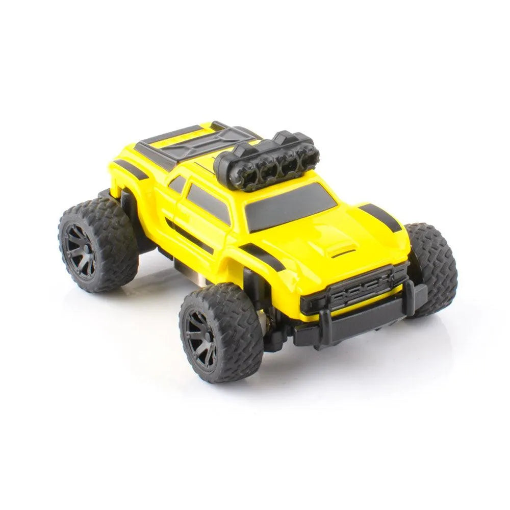 Turbo Racing 1:76 Scale C81 Big Foot Baby Monster Truck - Full Proportional RTR (Ready-to-Run) RC Car Kit for Kids & Adults - Perfect for Off-Road Racing, Stunt Shows & Collectible Display
