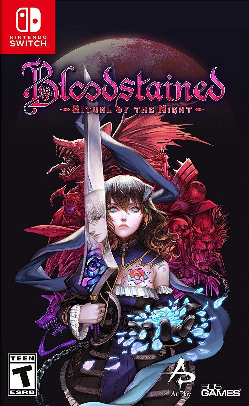 Bloodstained: Ritual of the Night - Action RPG Game for Nintendo Switch, PS4, Xbox One & PC | Gothic Horror Adventure with Metroidvania Gameplay | Perfect for Fans of Castlevania and Dark Fantasy Games