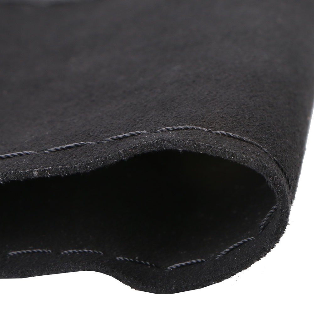 16.5 Inch Universal Suede Car Steering Wheel Cover - Non-Slip Fuzzy Steering Wheel Protector with Needle & Thread for Cars, Trucks & SUVs | Durable & Comfortable Grip for Safe Driving in All Weather Conditions