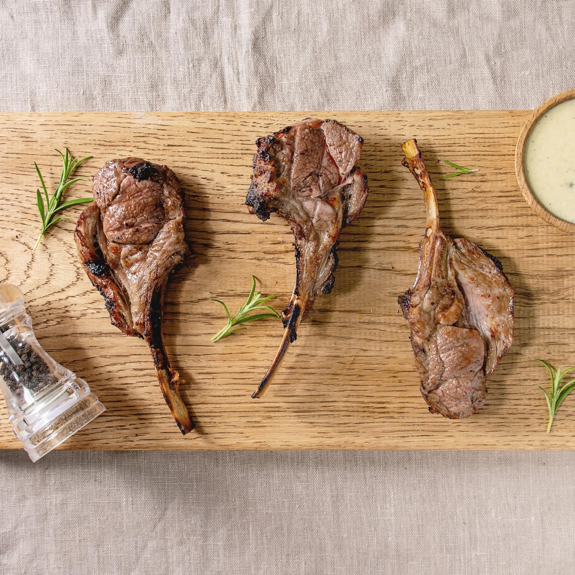 Premium New Zealand Lamb Racks (4-Pack, 20-22oz Each) | Grass-Fed, Tender & Juicy | Perfect for Grilling, Roasting & Special Occasions