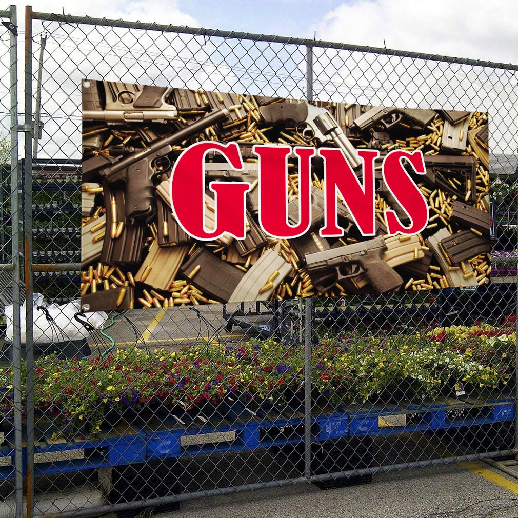 Durable Vinyl Banner 36x72 Inches - Weatherproof Outdoor Advertising for Military & Industrial Use
