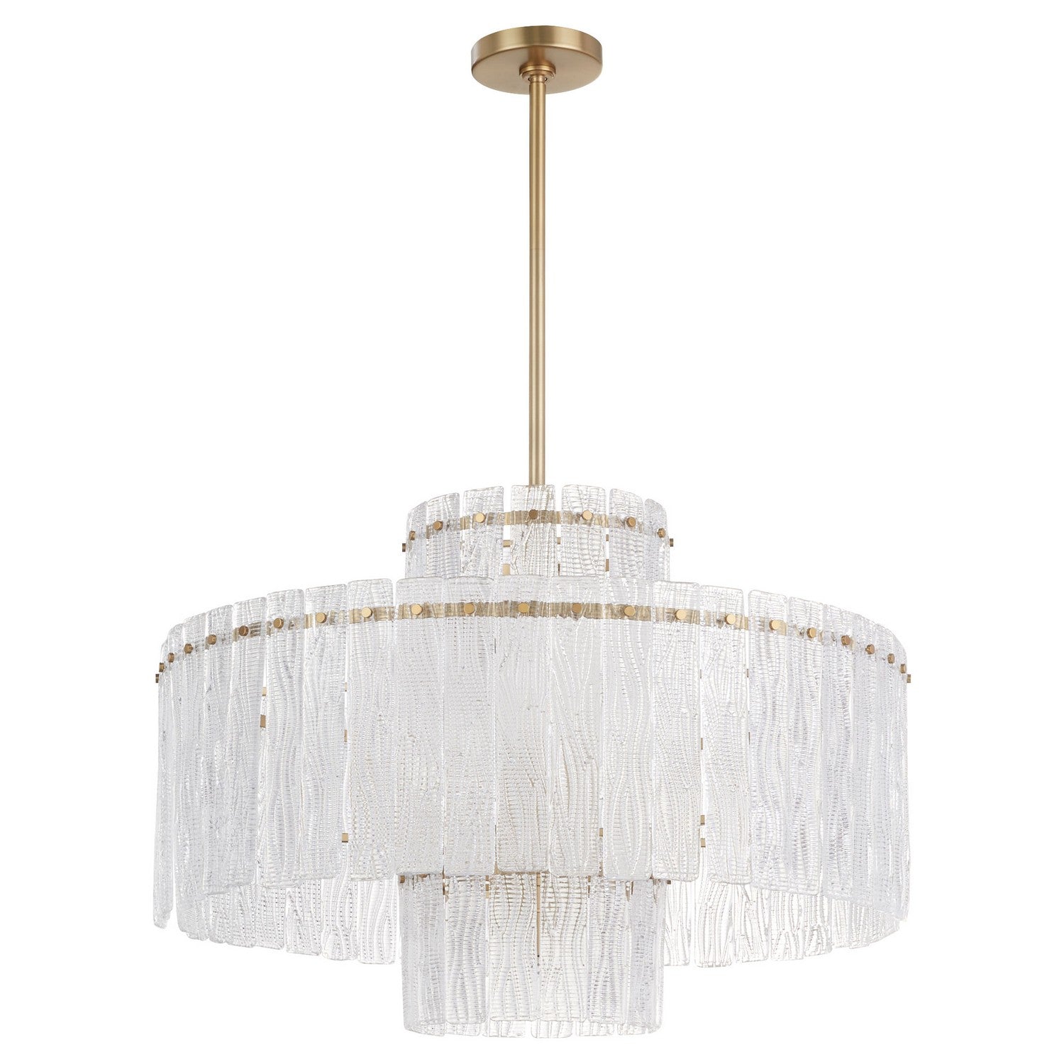 Cyan Design 11631 Othello 9-Light Chandelier in Aged Brass - Elegant Dining Room & Living Room Lighting Fixture for Home Decor