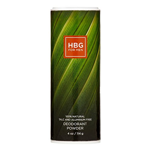 Natural Bay Rum Deodorant Powder for Men by Honeybee Gardens - Fresh & Long-Lasting Scent for Daily Use, Gym & Outdoor Activities