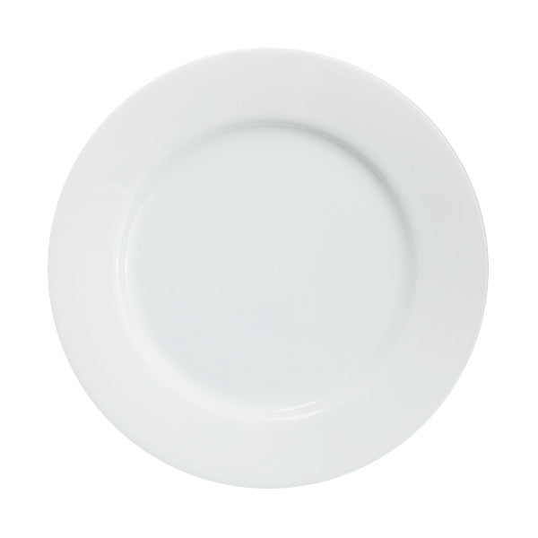 Alani 024122 7 7/8 Inch Round White Dinner Plates - Set of 24 - Durable Porcelain Plates for Restaurants, Catering & Home Dining - Perfect for Everyday Meals, Parties & Special Occasions