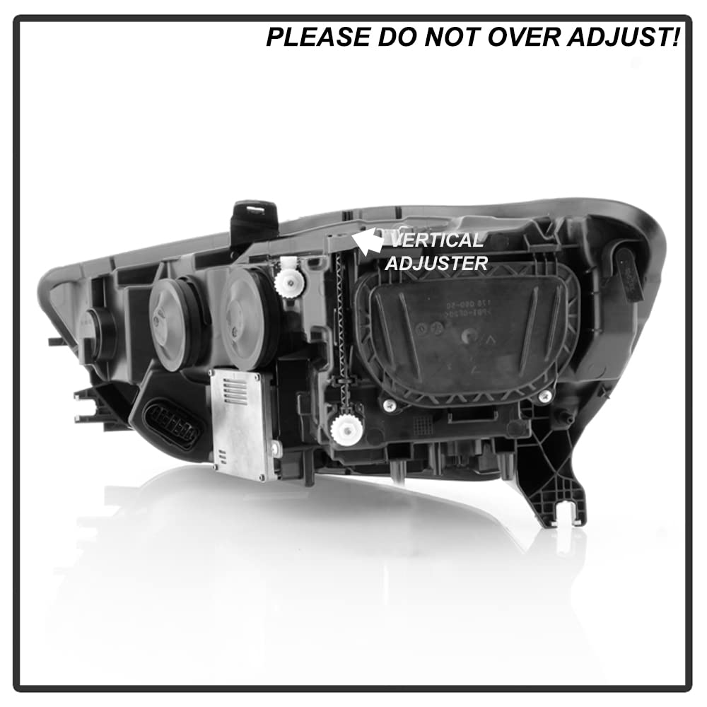 Premium Aftermarket Headlights for 2012-2018 Audi A6 - OEM Style HID/Non-AFS Replacement (Right Side) - Perfect for Night Driving & Car Upgrades