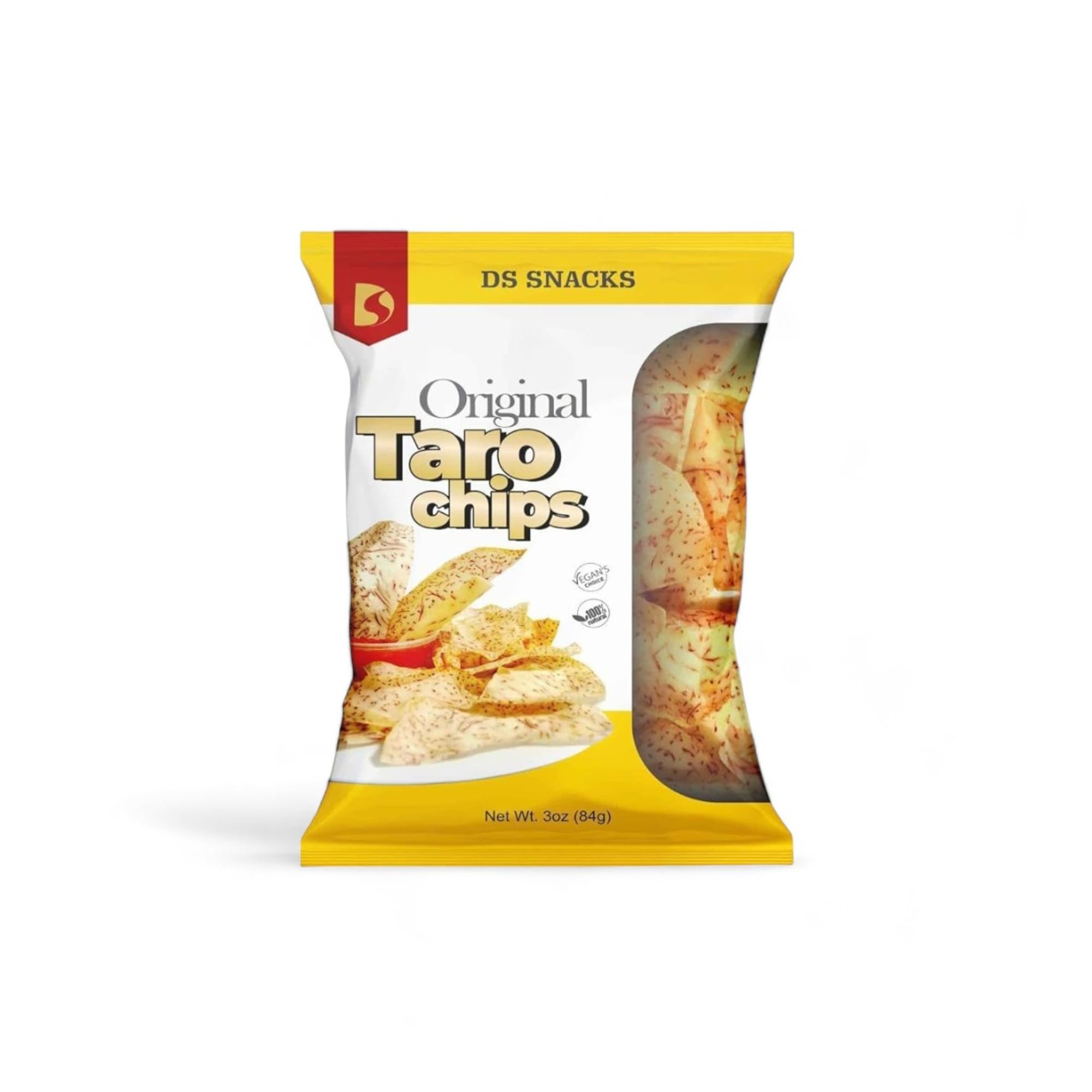 Original Taro Chips - 12 Pack | Healthy Vegan Snacks for Parties, School Lunches & On-the-Go