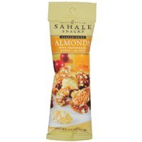 Sahale Snacks Almonds with Cranberries, Honey & Sea Salt - Gluten Free Healthy Snack, 1.5oz (18 Count) - Perfect for Hiking, Office Snacks & Travel Nutrition