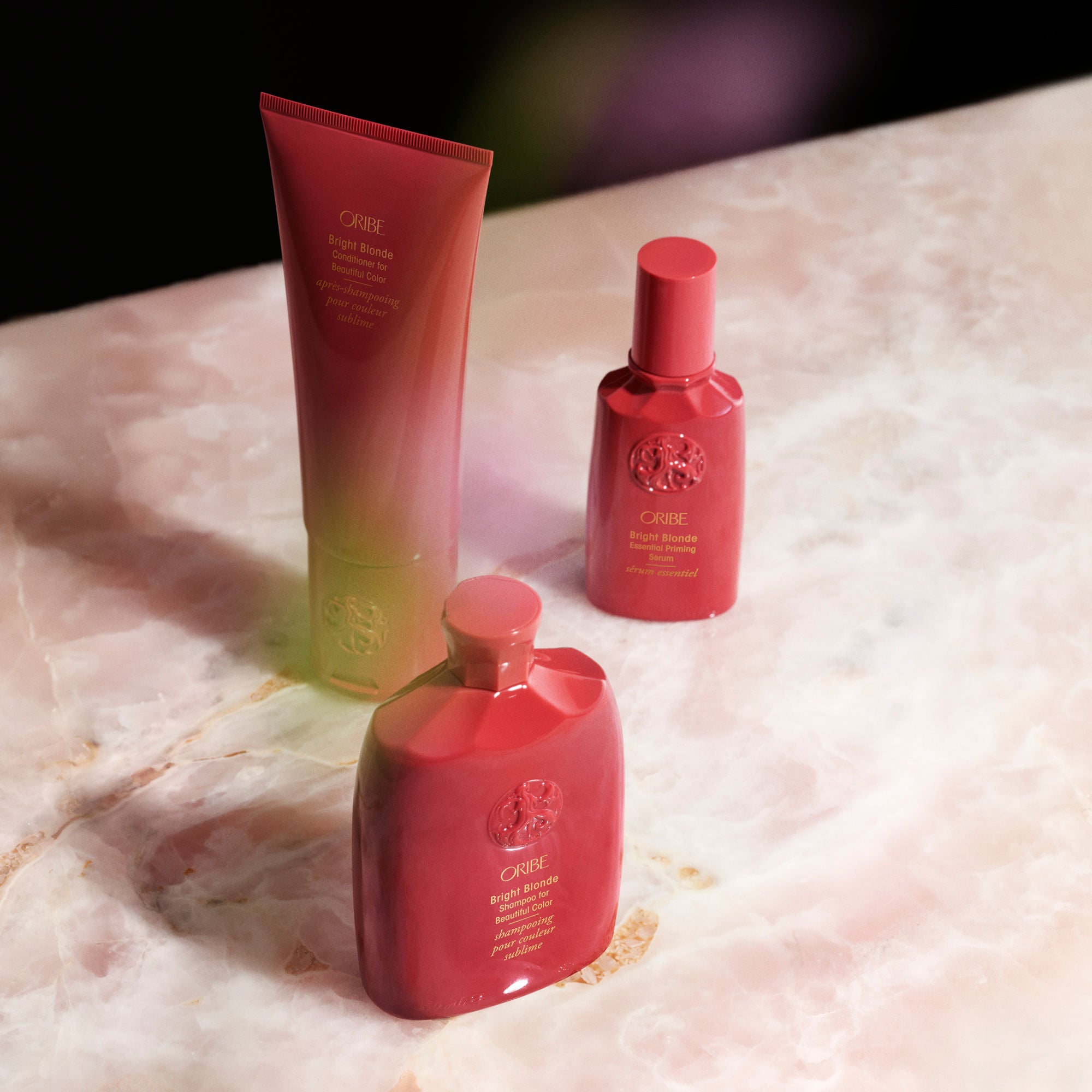 Bright Blonde Essentials Set (Limited Edition) - Premium Hair Care for Blonde Perfection - Perfect for Salon Styling & At-Home Maintenance