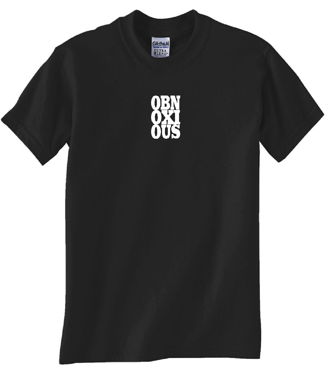 STUFF WITH ATTITUDE Obnoxious Black T-Shirt for Men | Bold Graphic Tee | Funny Sarcastic Shirt for Casual Wear, Parties & Gifts