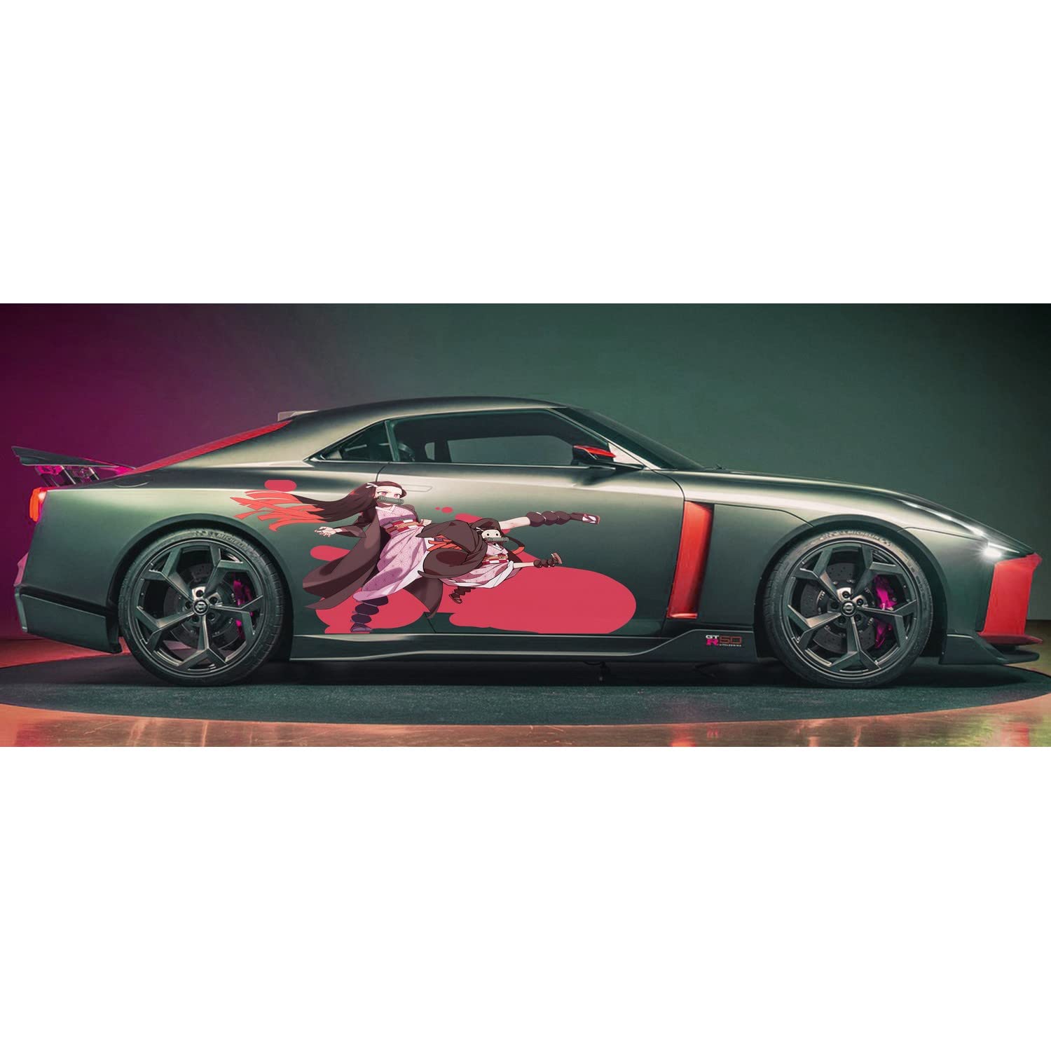 Anime Girls Vinyl Car Wrap - 20x60 Inches - Sexy Anime Decal for Car Side Graphics - Waterproof & Durable Sticker for Vehicles, Trucks, Laptops - Perfect for Anime Fans & Car Enthusiasts