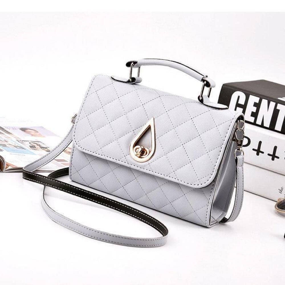 Hanbella Small Crossbody Bags for Women & Girls - Stylish PU Leather Purse Handbag with Wristlet Strap - Perfect for Teens, Daily Use, Shopping & Parties