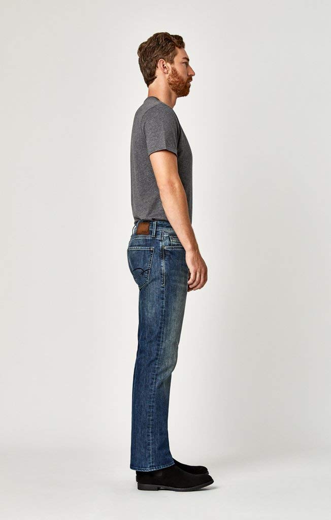 Mavi Josh Men's Bootcut Jeans - Regular Rise, Classic Fit Denim Pants for Casual Wear & Everyday Comfort