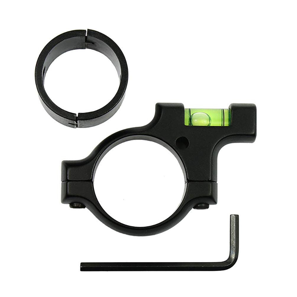 West Lake Precision Scope Leveling Kit - 30mm Smooth Alloy Bubble Level (Anti-Cant) & 1