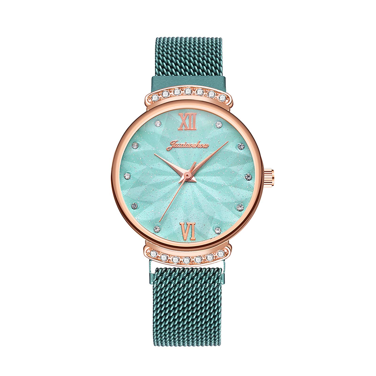 Diamond & Rhinestone Watch Band for Women - Stylish White Gypsophila Crystal Watch Strap - Perfect for Parties, Weddings & Special Occasions
