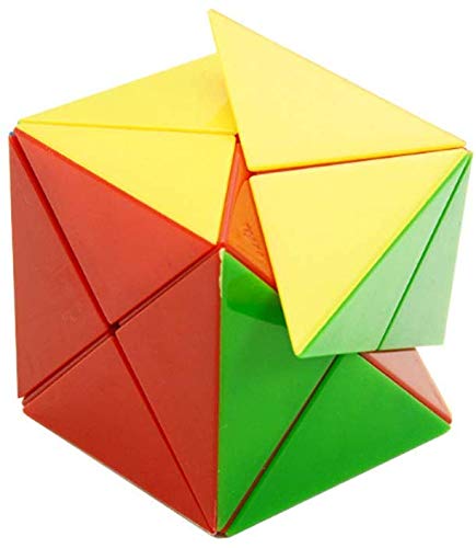 Vivir Smooth Stickerless High Speed Cube 3x3 Puzzle Toy for Kids & Adults - Fast Turning Magic Cube for Beginners & Professionals - Perfect for Stress Relief, Brain Training & STEM Learning (Axis X)