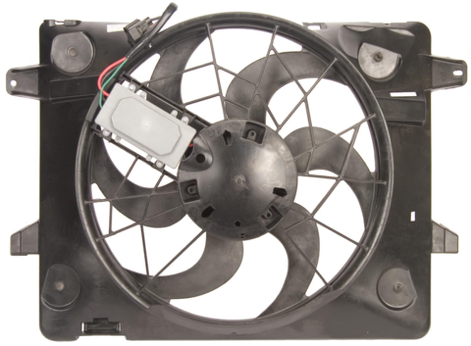 High-Performance Engine Cooling Fan Assembly for 2003-2005 Ford Crown Victoria, Lincoln Town Car, Mercury Grand Marquis & Marauder - Direct Fit Replacement Part for Improved Engine Cooling & Temperature Control - Perfect for Daily Commutes, Hot Weather Driving & Heavy Traffic Conditions