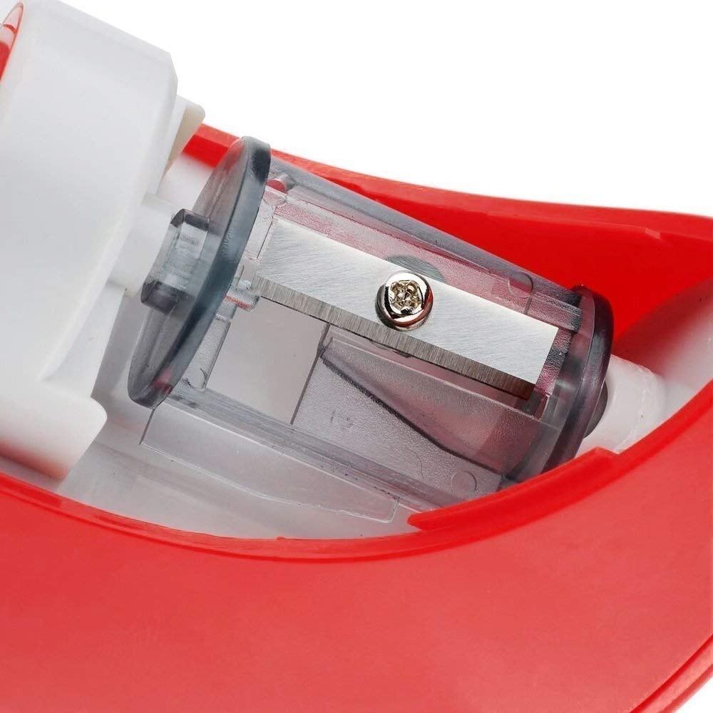 Electric Pencil Sharpener for Kids & Artists - Portable USB/Battery Powered - Blue