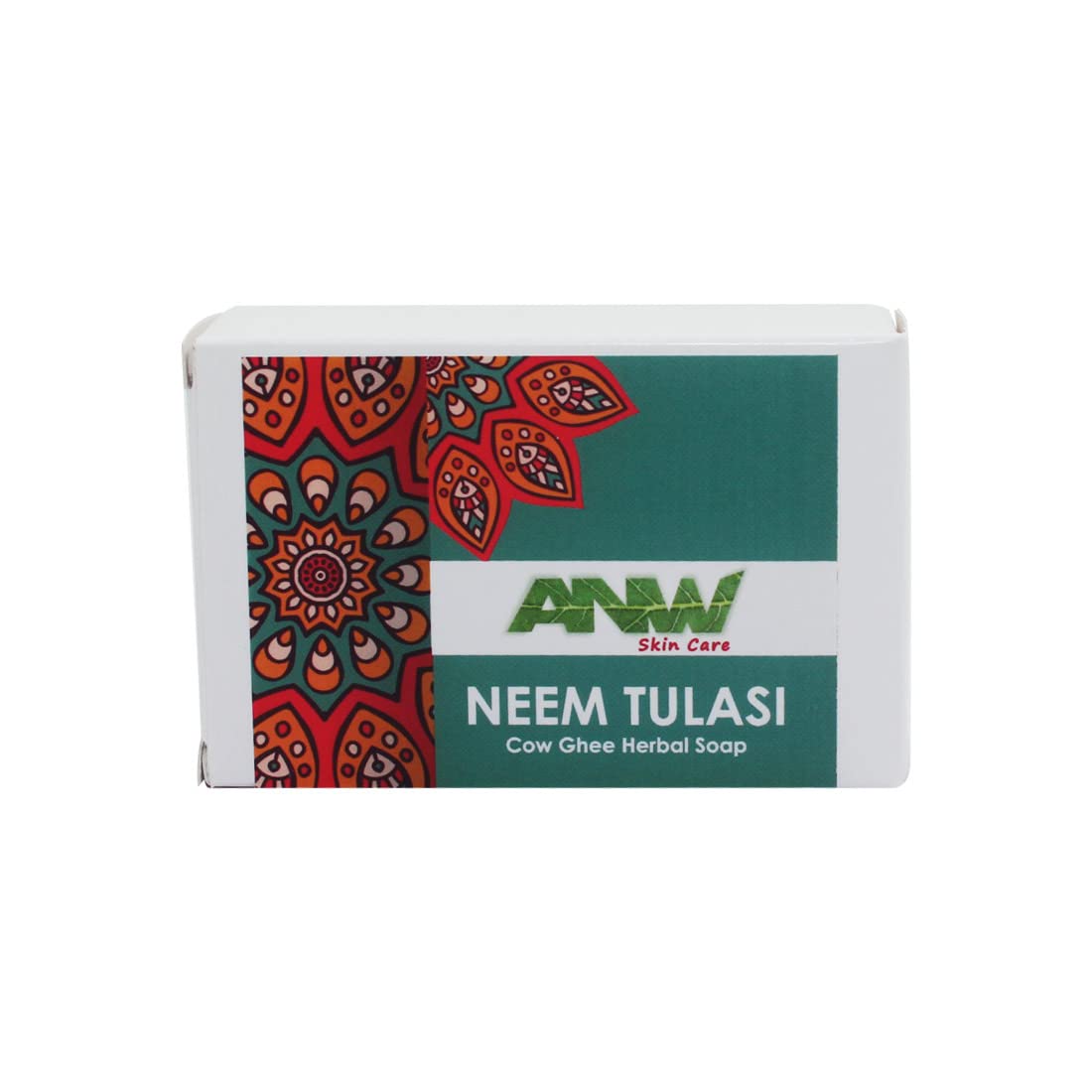 ANW Skin Care Handmade Natural Soap Bar - Neem Tulsi Moisturizing Soap for Dry Skin, Face & Body Wash | Organic, Vegan, Chemical-Free | Perfect for Daily Bathing, Spa & Gift Sets (Pack of 2)