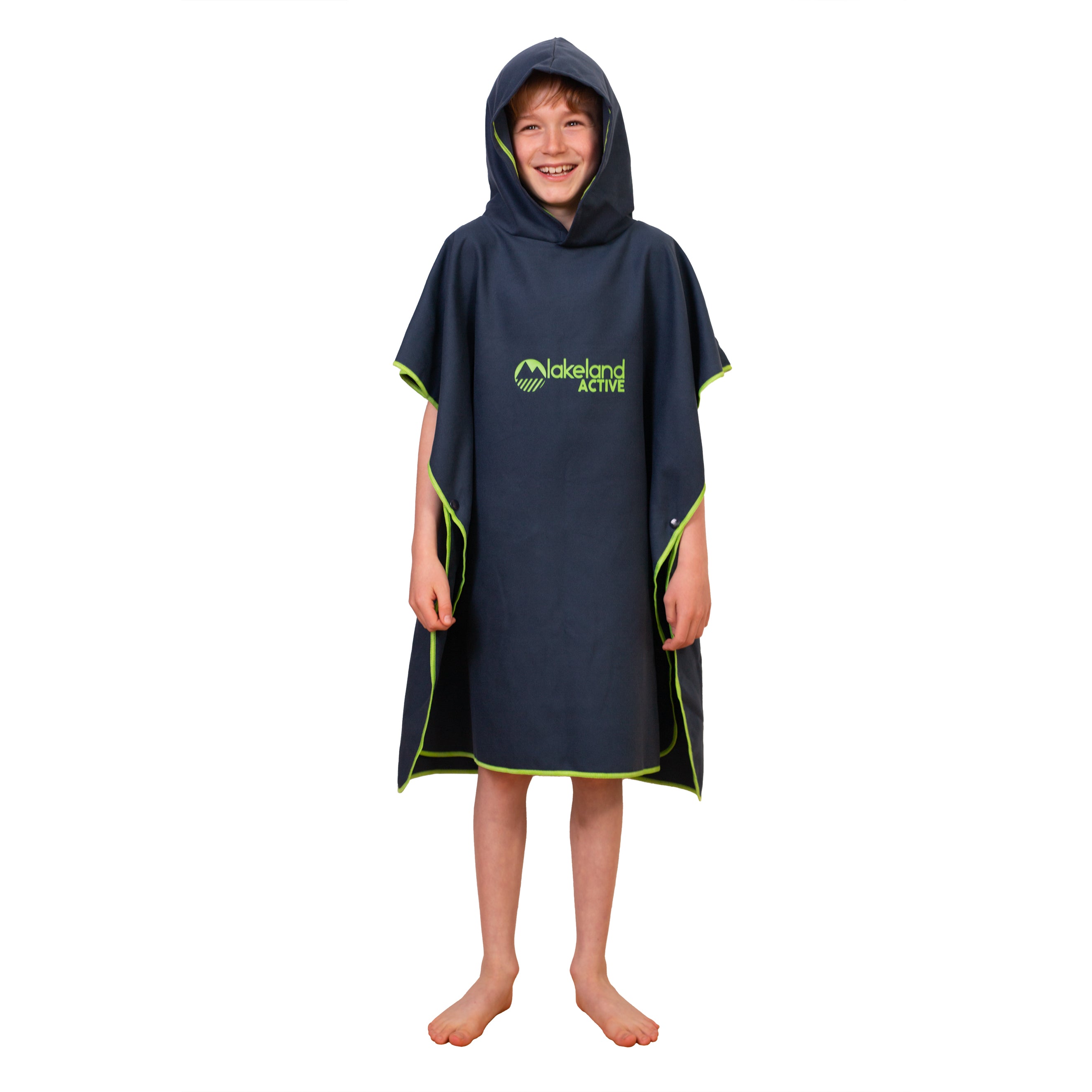 Quick Dry Changing Poncho for Kids - Waterproof & Lightweight Travel Beach Towel for Swimming, Camping, and Outdoor Activities