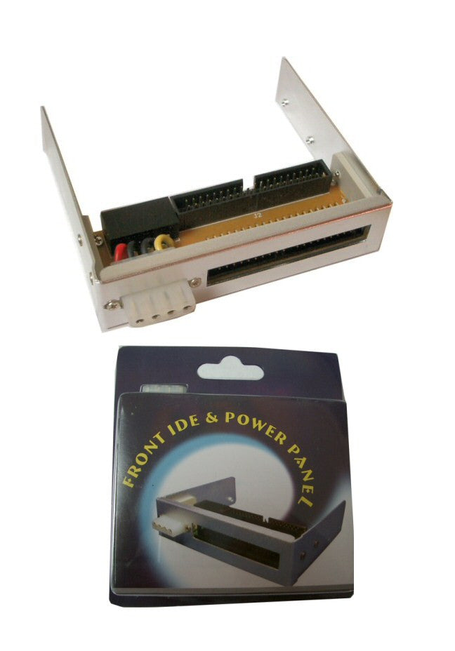 Front Bay Panel IDE/Molex Power Extension Cable - High-Quality PC Power Supply Adapter for Computer Case & Hard Drive Upgrades - Perfect for Gaming Rigs, Workstations & DIY PC Builds