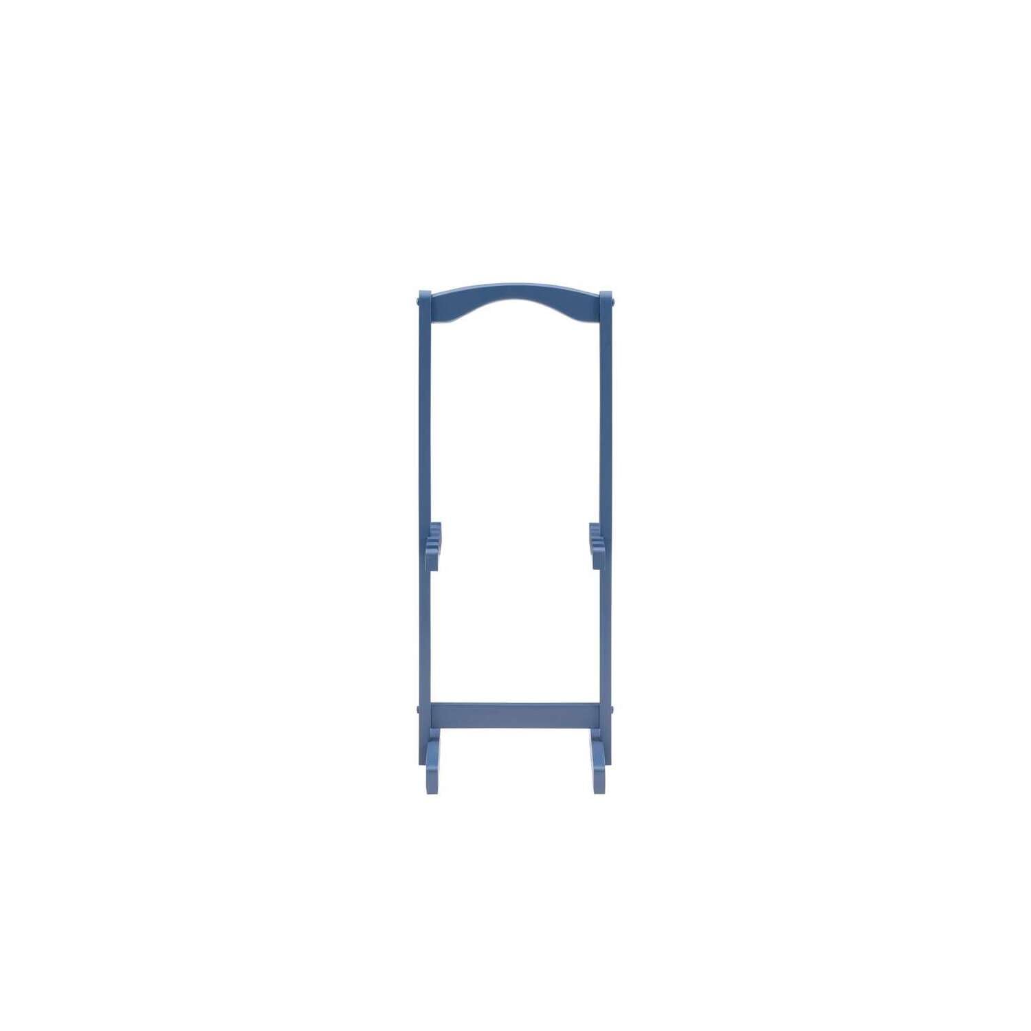 Linon Compass Tray Table Set - Navy Blue Side Table with Wheels for Living Room, Bedroom, Office | Portable End Table for Coffee, Snacks, Books & Decor