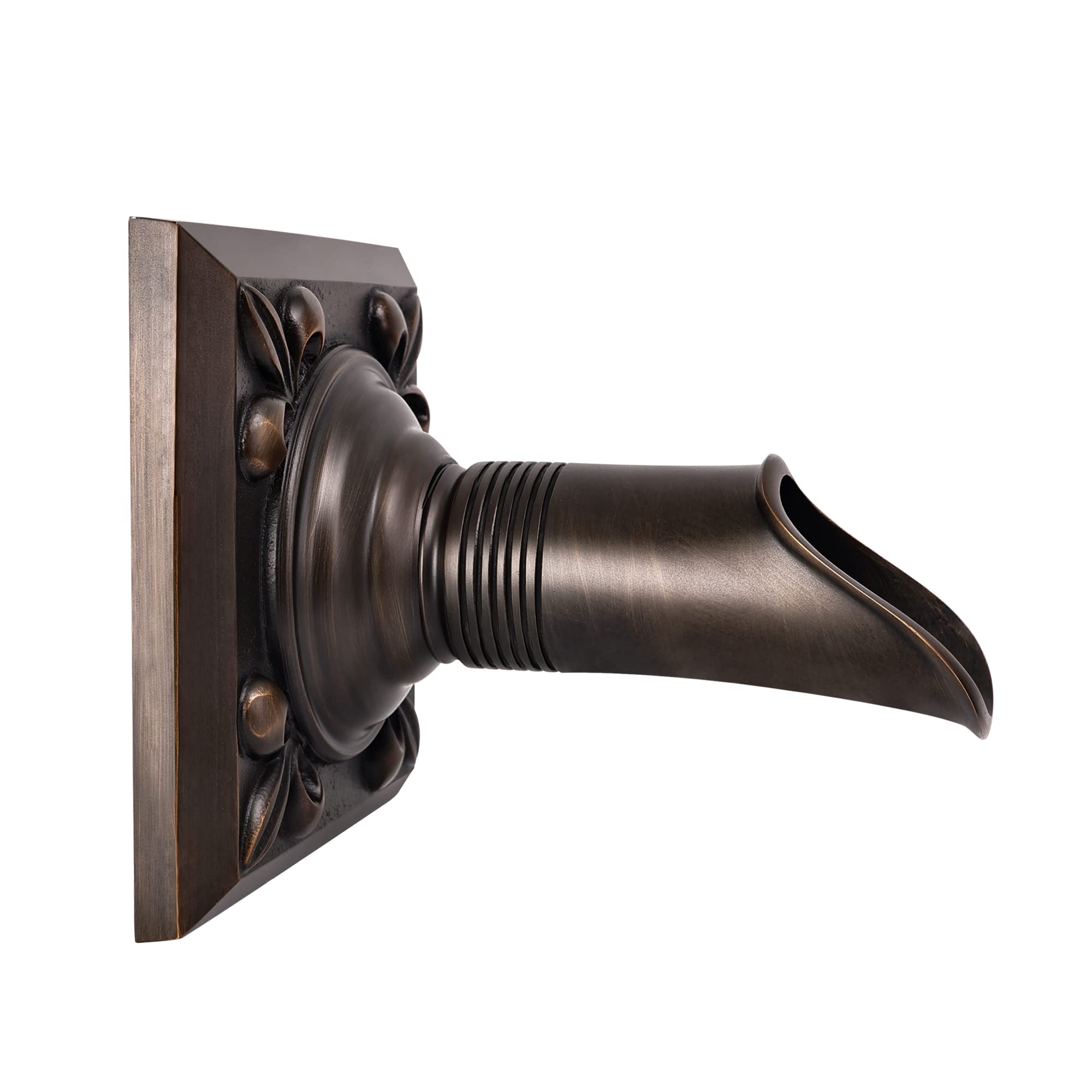 Exquisite Solid Brass Handcrafted Waterfall Spout - Luxury Landscape Fountain Spout for Pools, Ponds & Water Walls - Perfect for Outdoor Decor & Zen Garden Water Features