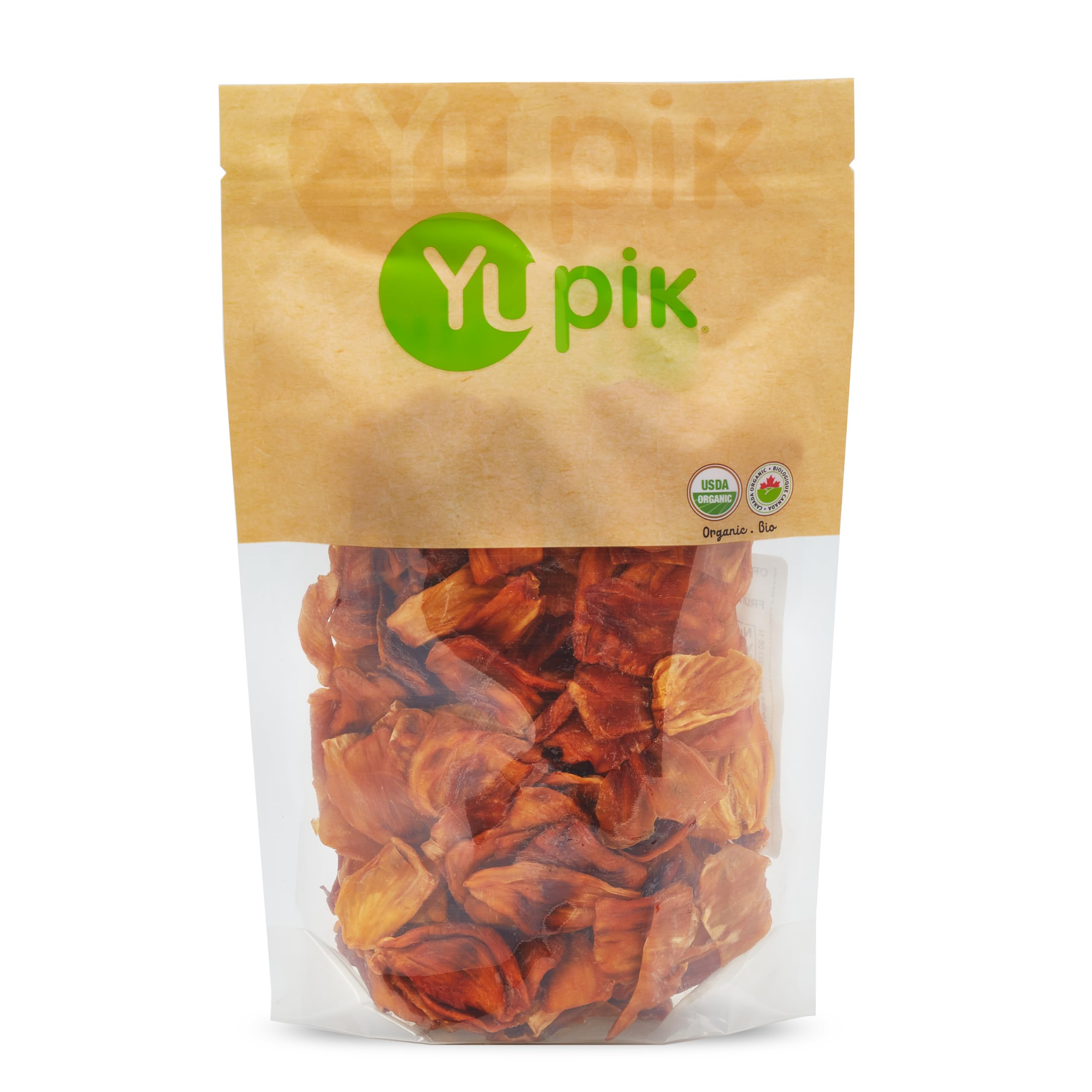 Organic Jackfruit Snacks - Vegan, Gluten-Free, 1 lb Dried Fruit for Baking & Topping