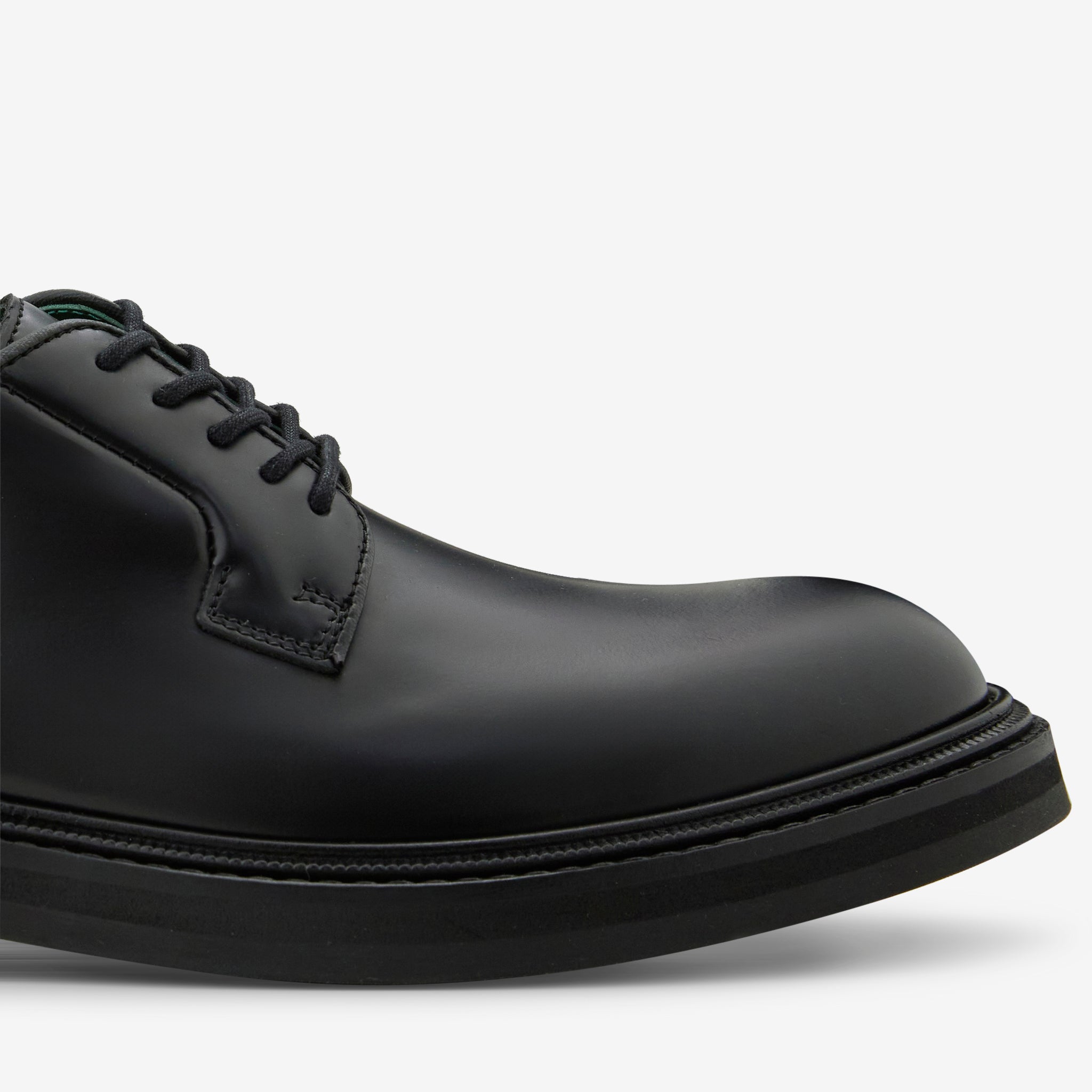 Vinnee Black Polished Leather Loafers for Women - Comfortable Slip-On Dress Shoes for Office, Casual & Business Wear