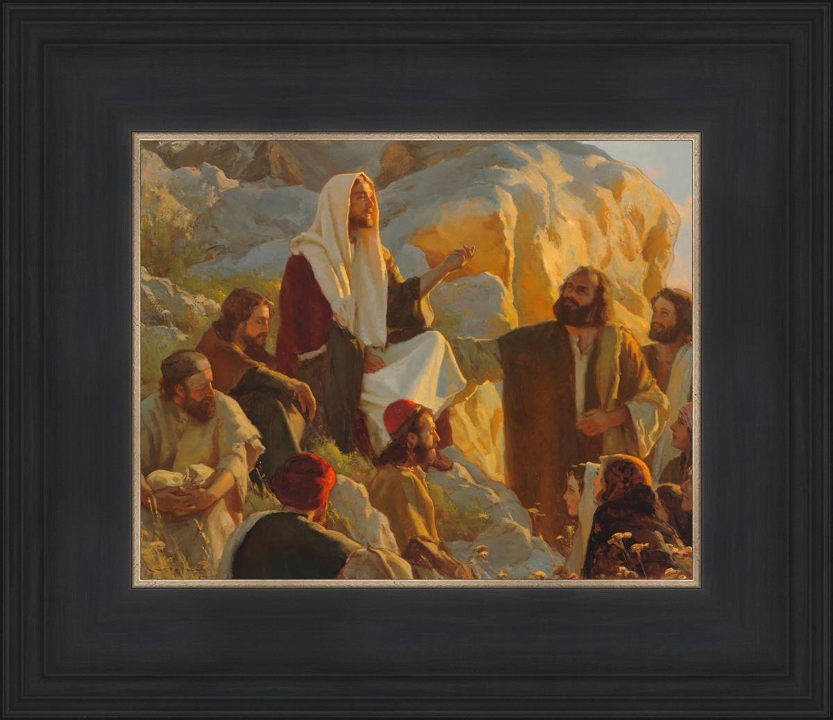 Hear Him by Michael Malm - Inspirational Christian Art Print for Home, Church & Office Decor