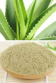 Herbalhut 100% Pure Organic Aloe Vera Leaf Powder for Hair Growth & Skin Care - 200g | Hydrating Face Mask, Scalp Treatment & DIY Beauty Recipes