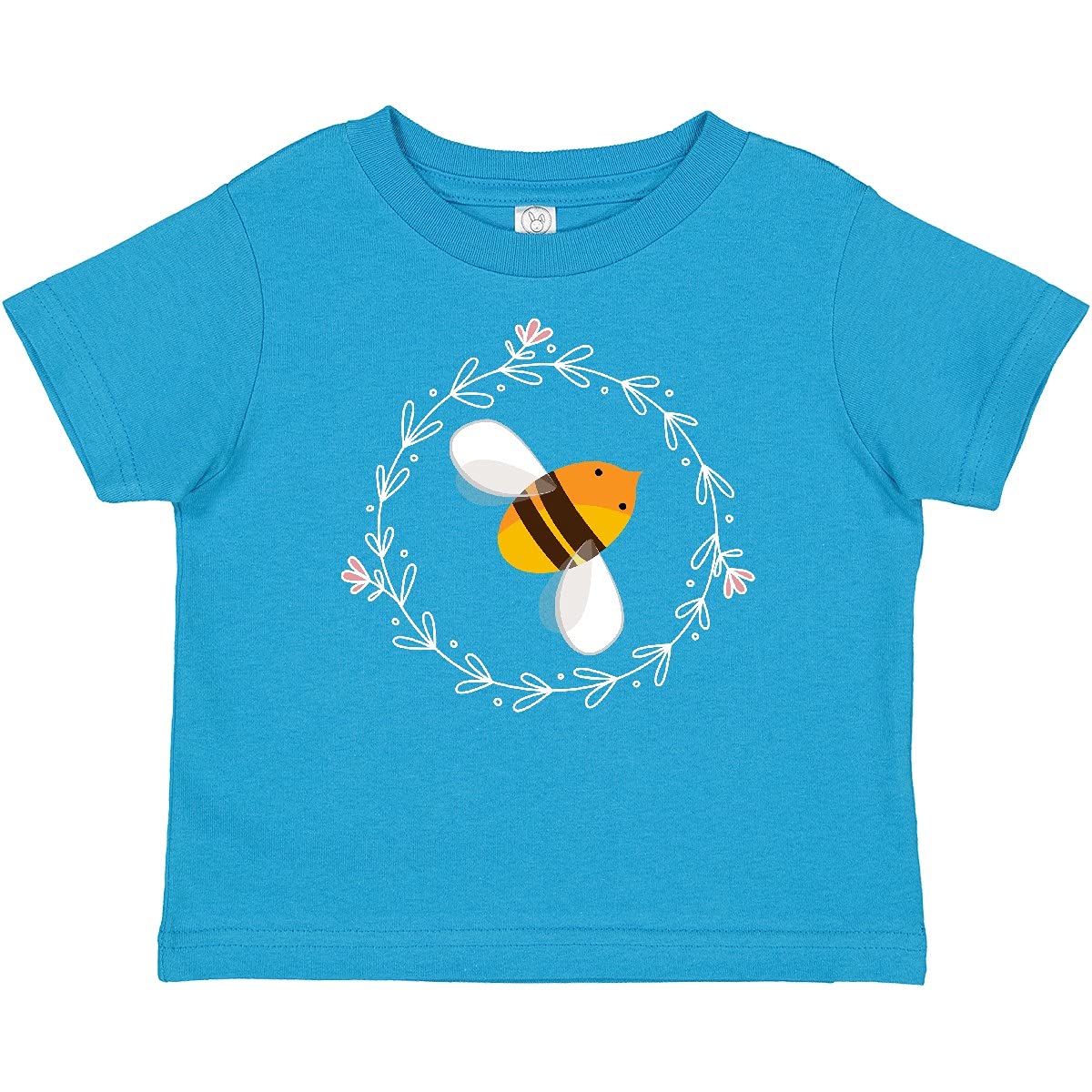Inktastic Bee Cute Kids Honeybee Baby T-Shirt - Adorable Honey Bee Graphic Tee for Toddlers & Children - Perfect for Playdates, School & Family Outings