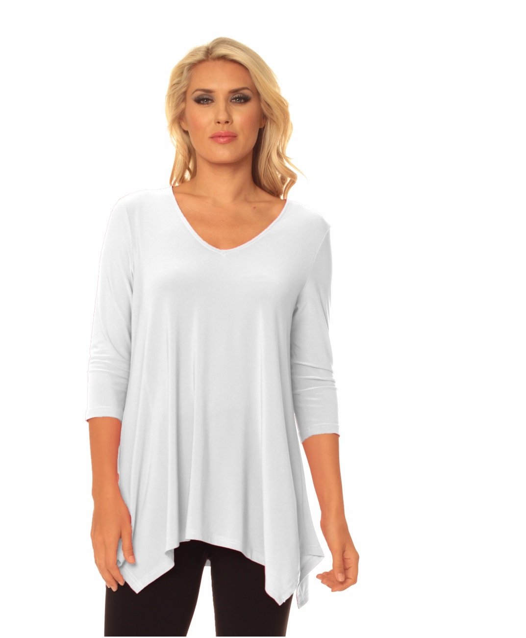 Stylish Alisha.D Women's Travel Wear Tunic Top in Autumn Colors - Perfect for Fall Vacations & Casual Outings
