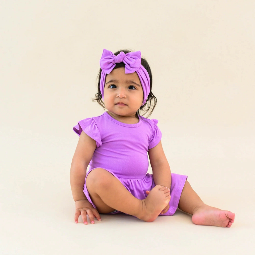 Kyte Baby Bow Headband - Soft and Stretchy Hair Accessories for Girls & Toddlers - Perfect for Parties, Holidays, and Everyday Wear