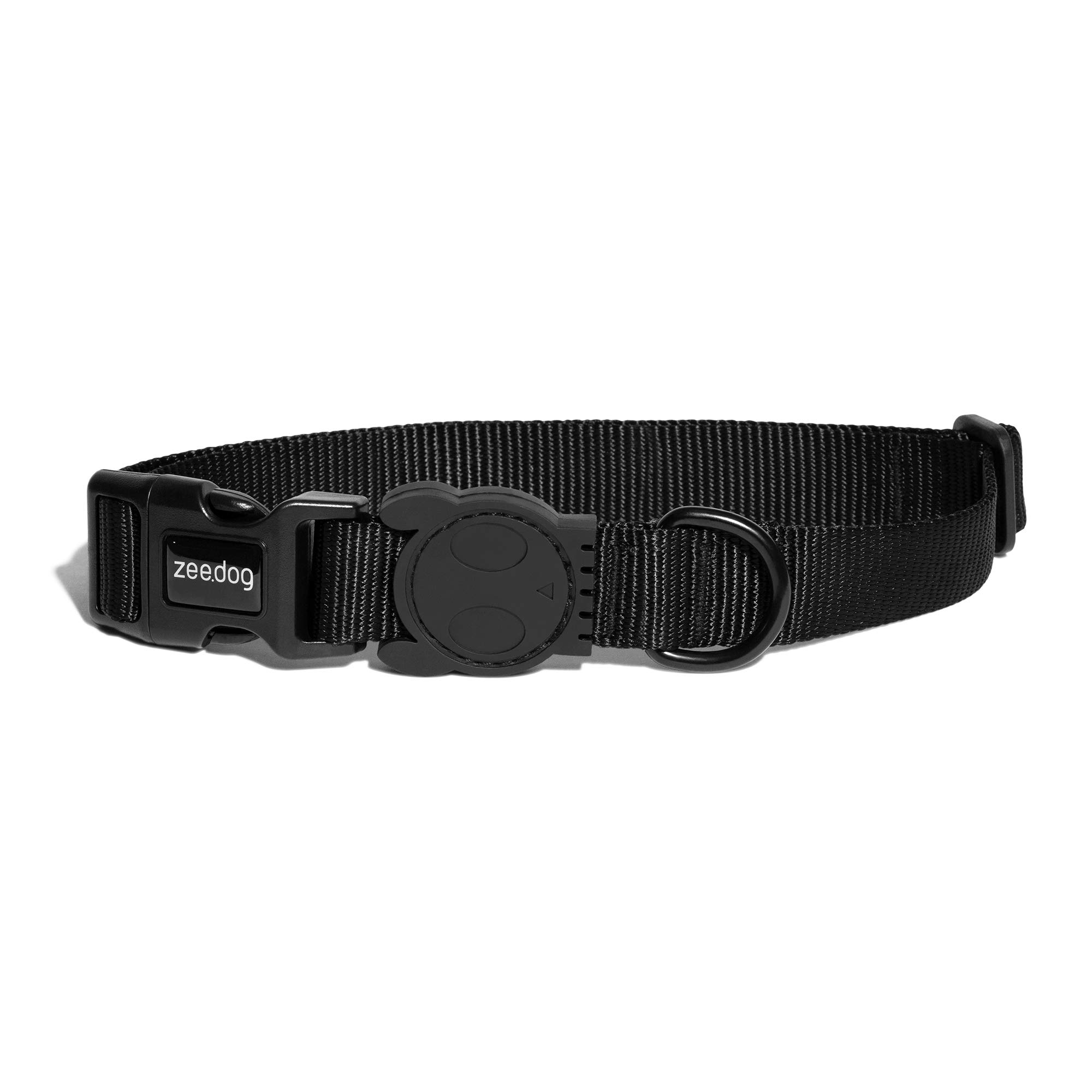 ZEE.DOG Gotham Dog Collar - Medium Size Adjustable Pet Collar for Small to Medium Dogs | Perfect for Daily Walks, Training & Outdoor Adventures