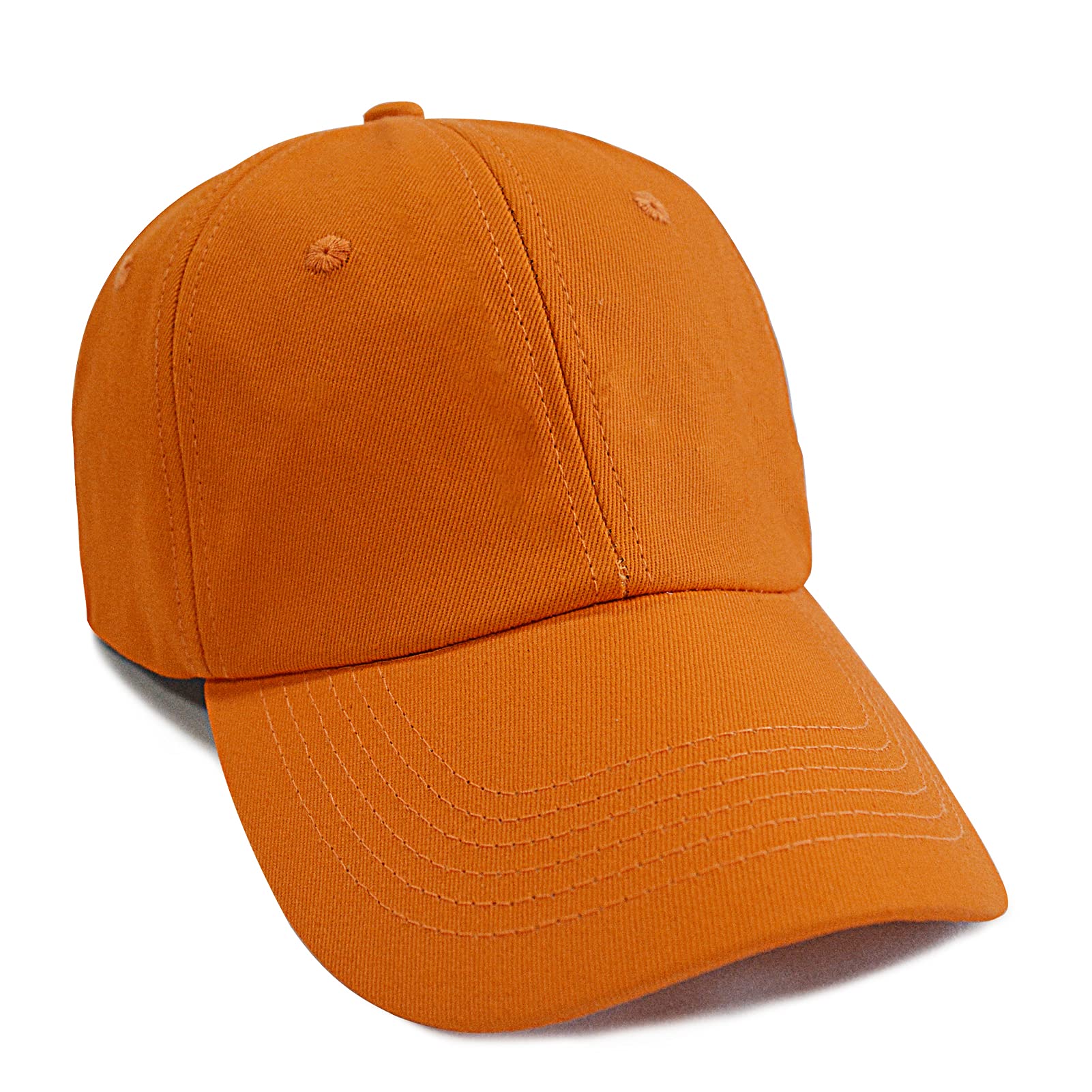DISHIXO Adjustable Cotton Baseball Cap for Men & Women - Breathable Unisex Dad Hat for Running, Hiking, Sports & Outdoor Activities - Perfect for Casual Wear, Sun Protection and Everyday Fashion