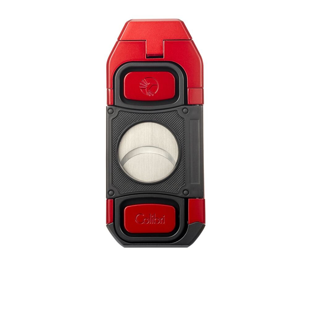 Colibri Boss Triple-Jet Butane Lighter with Built-in Cigar Cutter - Windproof, High Altitude Tested, Refillable (Black) - Perfect for Cigar Enthusiasts, Outdoor Smoking & Gifts