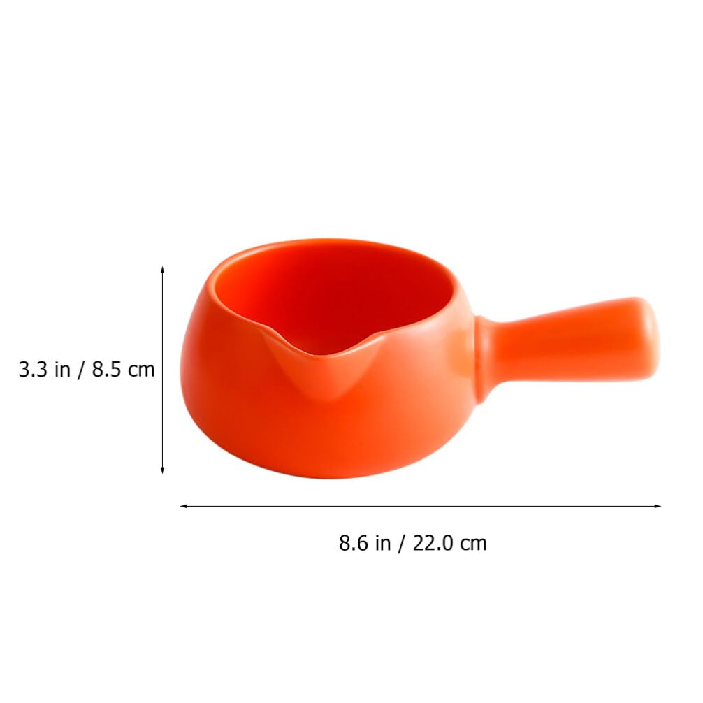 Luxshiny 700ml Ceramic Soup Pot - Premium Noodle & Milk Heating Pan, Stovetop & Dishwasher Safe - Perfect for Ramen, Pho, Hot Pot & Family Cooking