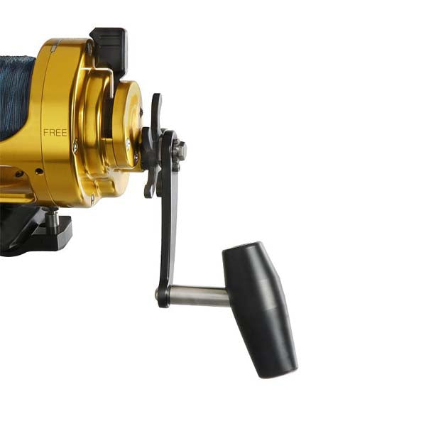 T Bar Reel Handle TLD20/25 - Heavy Duty Fishing Rod Handle Replacement for Saltwater & Freshwater Angling - Perfect for Surf Fishing, Boat Fishing, and Offshore Adventures