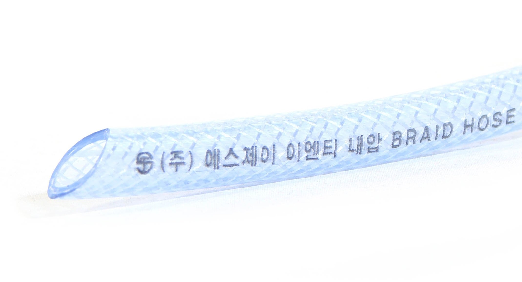 1/2 Inch (12mm) ID 10 Feet High Pressure Clear Braided PVC Hose - Reinforced Tubing for Water, Air, Hydraulic Systems & Industrial Applications