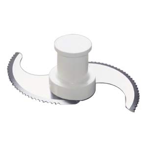 ROBOT COUPE 27138 S Coarse Serrated Blade - Professional Food Processor Replacement Part for Chopping, Slicing & Dicing Vegetables, Fruits & Meats