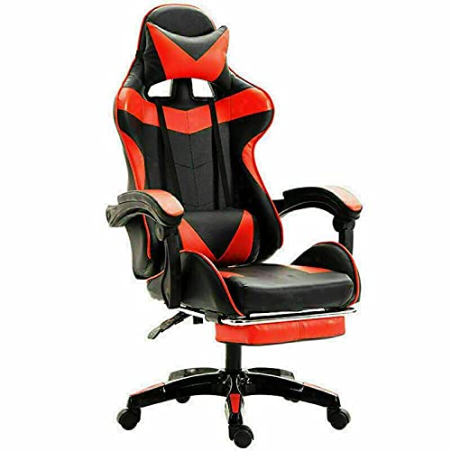 VeahUS Ergonomic Gaming Chair - Adjustable Swivel Office Chair with Lumbar Support for Home & Work - Perfect Gift for Men, Women & Dad (Ideal for Gaming, Working & Relaxing)
