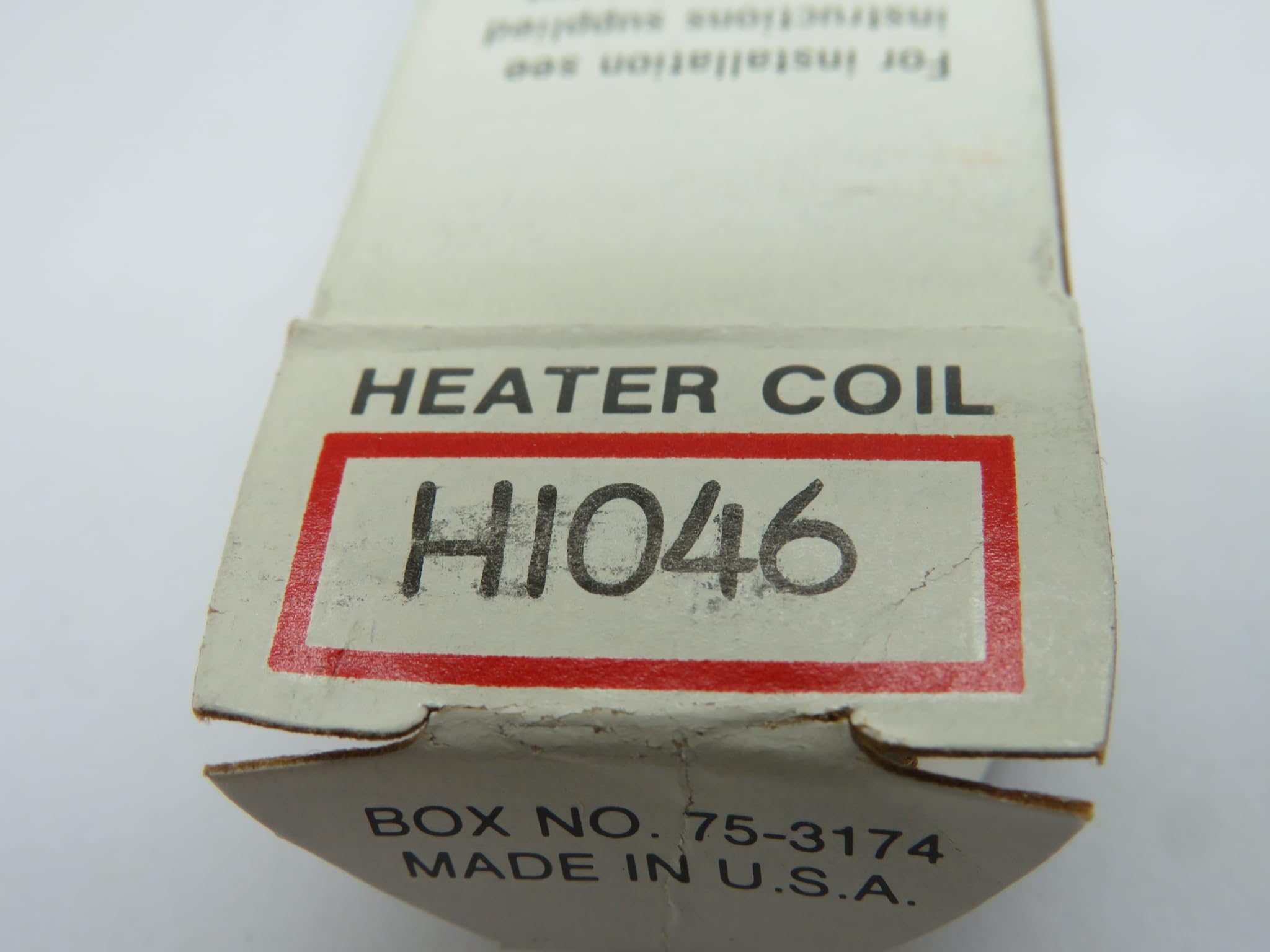 Cutler-Hammer H1046 Thermal Overload Heater Coil Replacement - Compatible with Industrial Motors & Electrical Equipment (Damaged Box) - Perfect for HVAC Systems, Pumps & Manufacturing Machinery