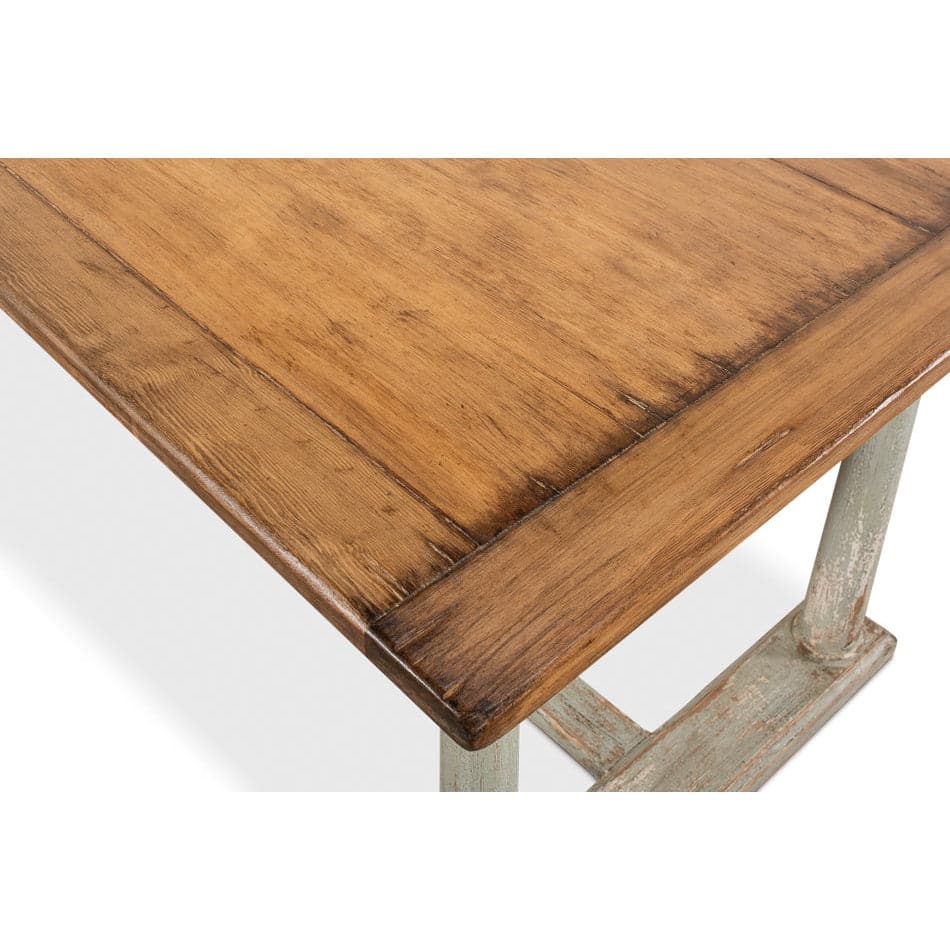 Amelia Modern Dining Table - Solid Wood Kitchen Table for 6 - Perfect for Family Dinners & Entertaining Guests