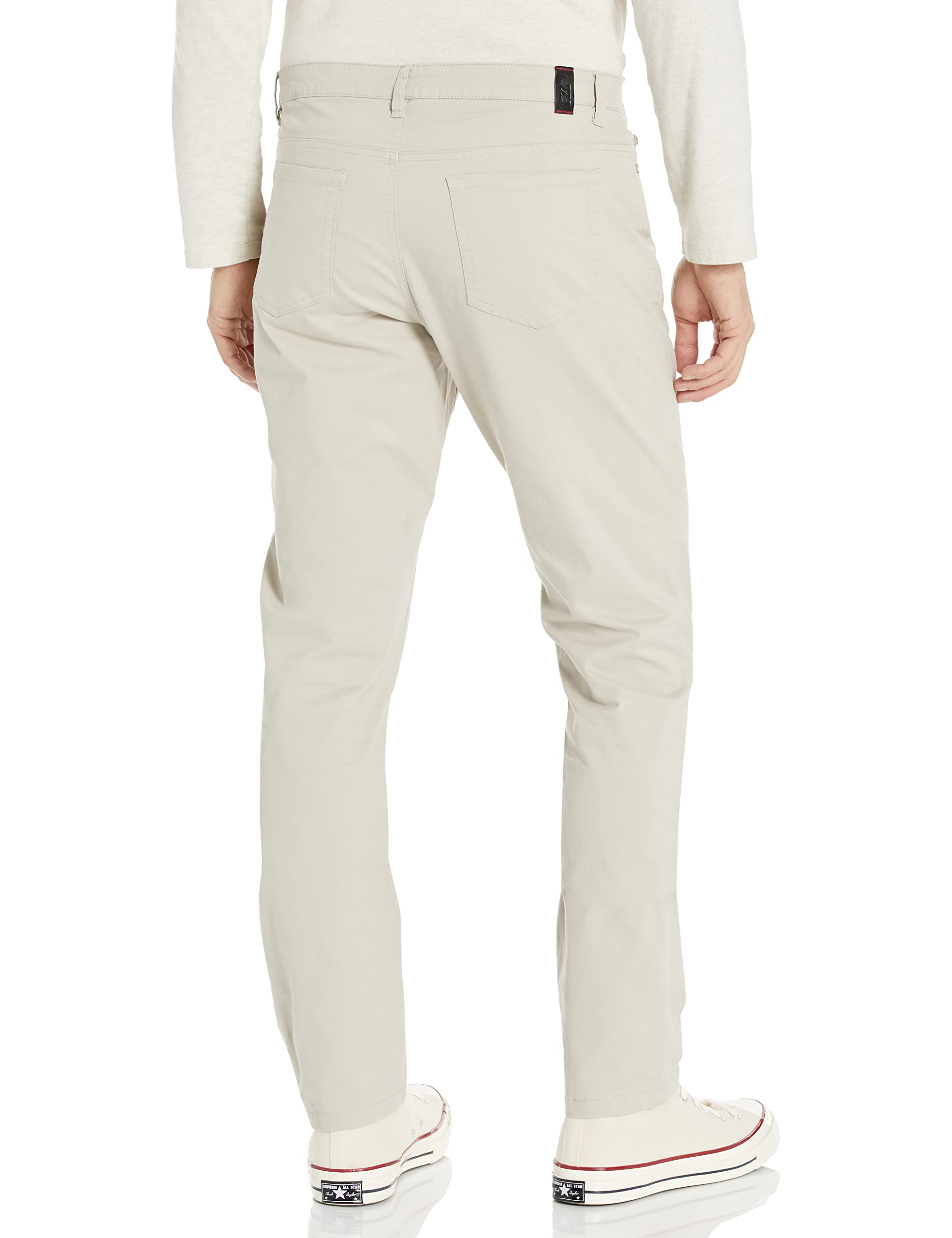 Cutter & Buck Men's Voyager Chino Pants - Comfortable Stretch Travel & Business Casual Trousers for Office, Commute & Outdoor Activities
