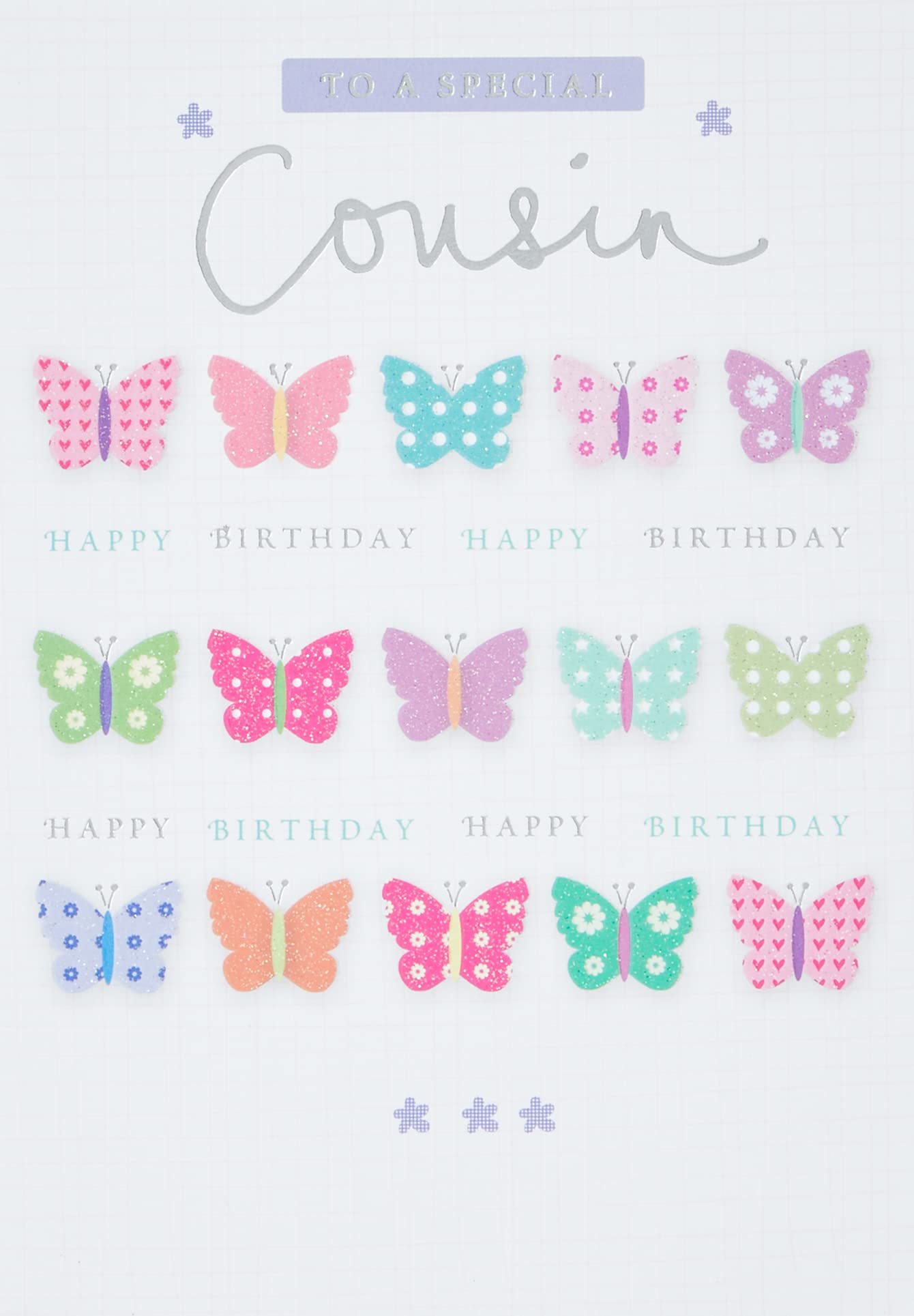 Birthday Card for Cousin - 7 x 5 Inch Greeting Card with Envelope - Piccadilly Greetings - Perfect for Birthday Wishes & Special Occasions