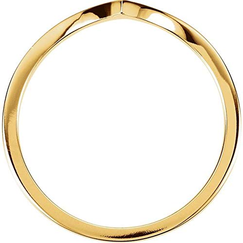 14K Yellow Gold 