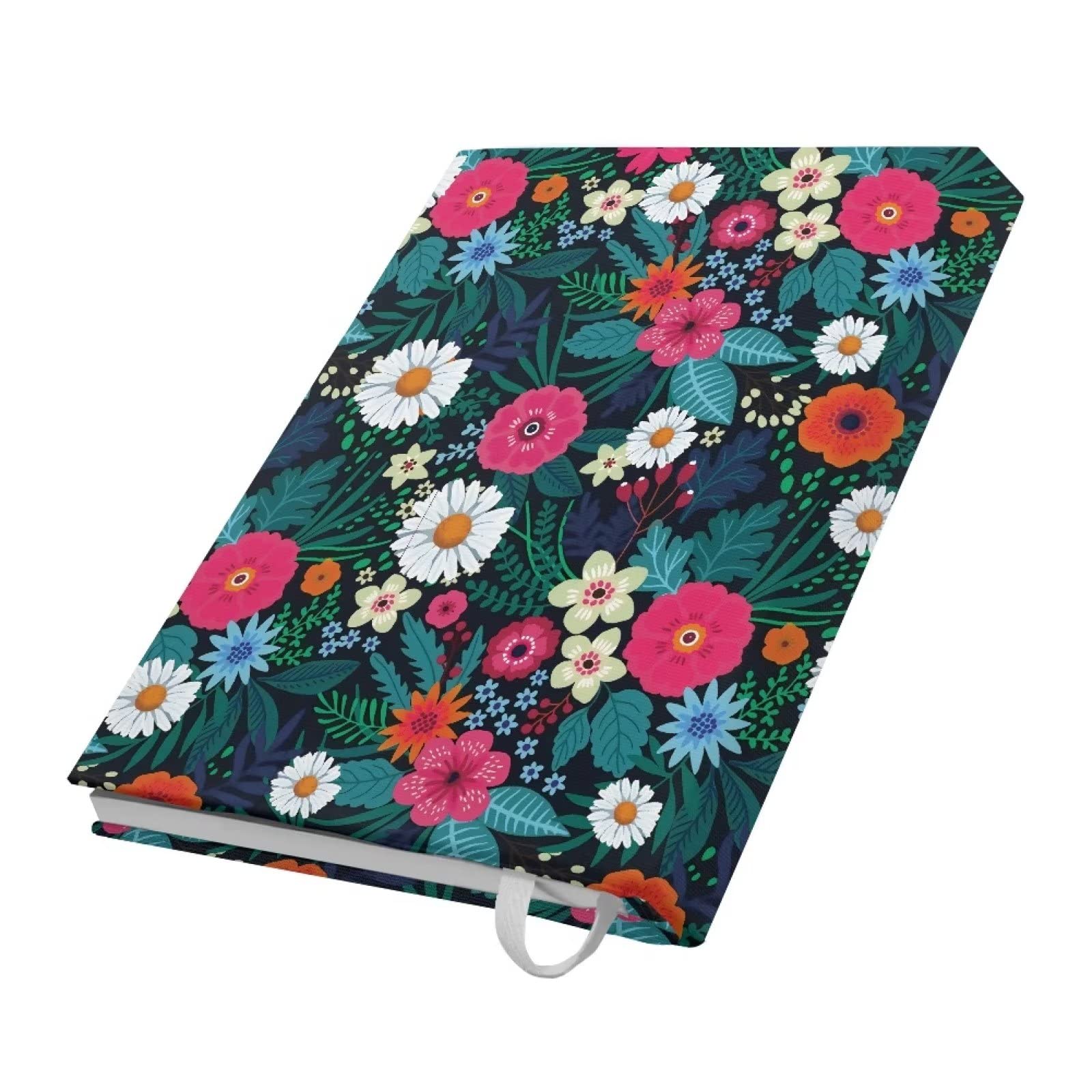 DISNIMO Daisy Hello Sunshine Book Sleeve - Washable Zippered Book Cover Protector for Paperbacks & Textbooks (Fits up to 9x11 Inches) - Perfect Gift for Book Lovers | Ideal for School, Travel & Library Use