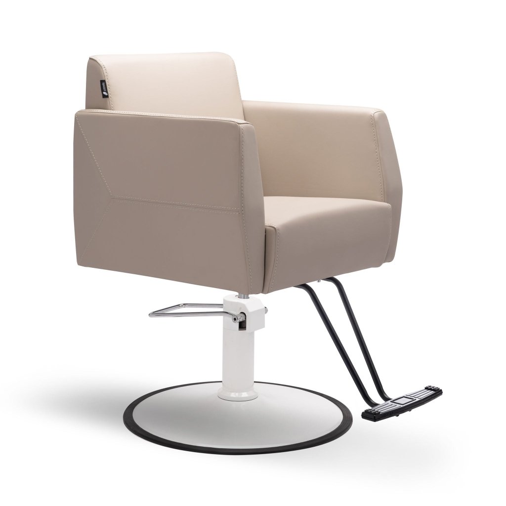 Lanvain® Lea Styling Chair 108 - Professional Salon Hairdressing Chair with Adjustable Height & 360° Swivel - Perfect for Hair Salons, Barbershops & Home Styling Stations