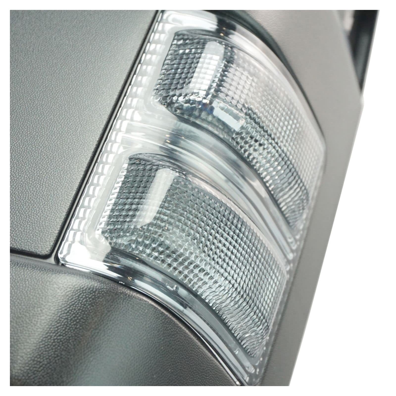 Ford Compatible Power Folding Heated Signal Mirrors - Chrome Clearance Tow Pair | Perfect for Trucks, SUVs & Towing Vehicles